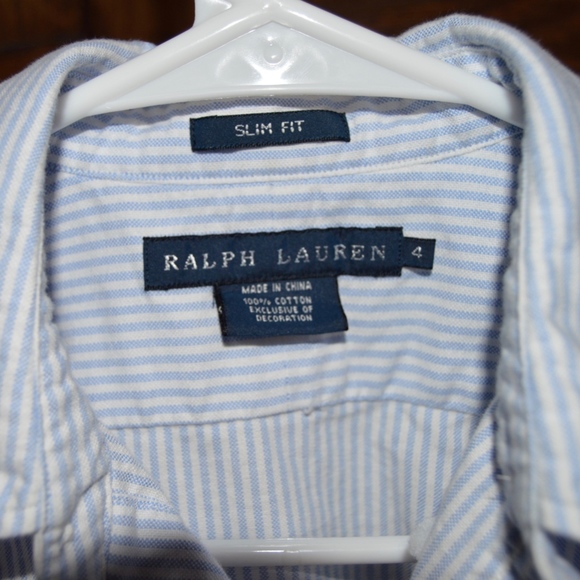 Polo Ralph Lauren Women's Slim Fit Dress Shirt - 4 - Picture 4 of 4